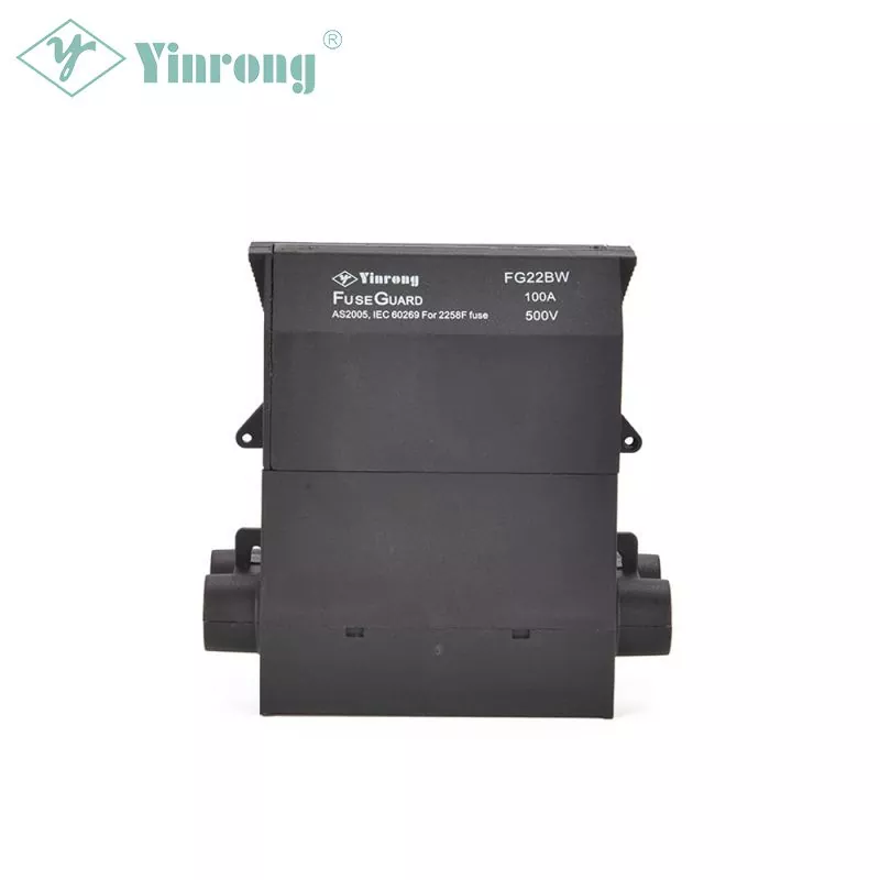 Zwart met Cartridge House Service Cut Out Zekering